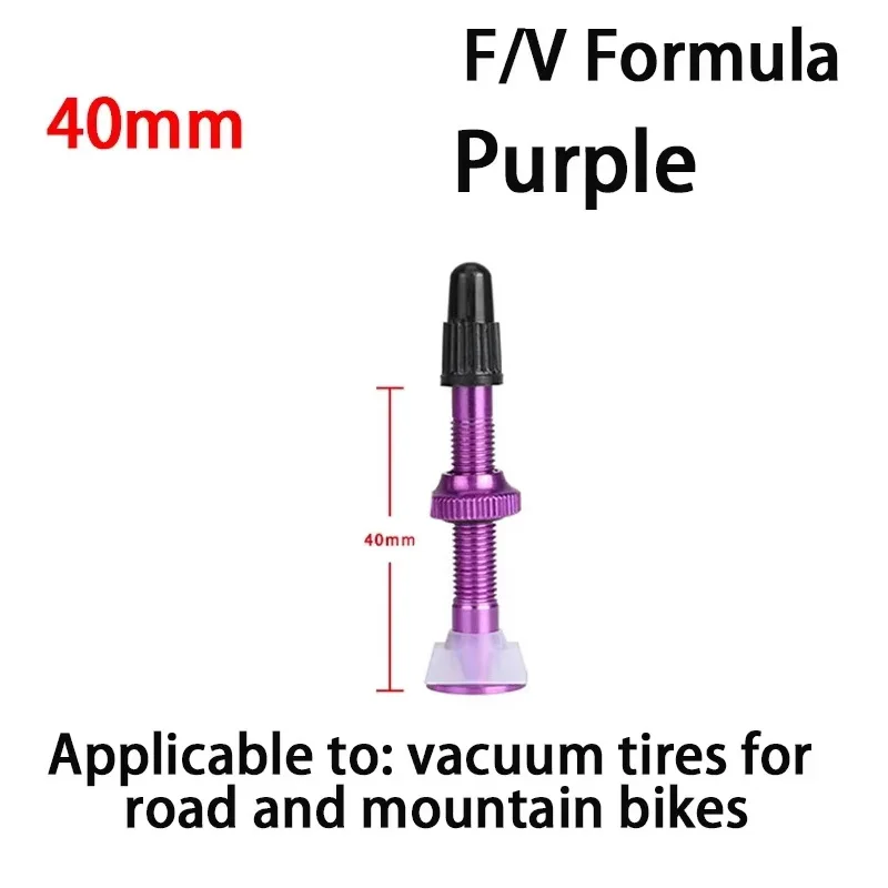Premium MTB and Road Bike Tubeless Valve Nozzle with Tire Plugs - Presta, 40mm & 60mm Options