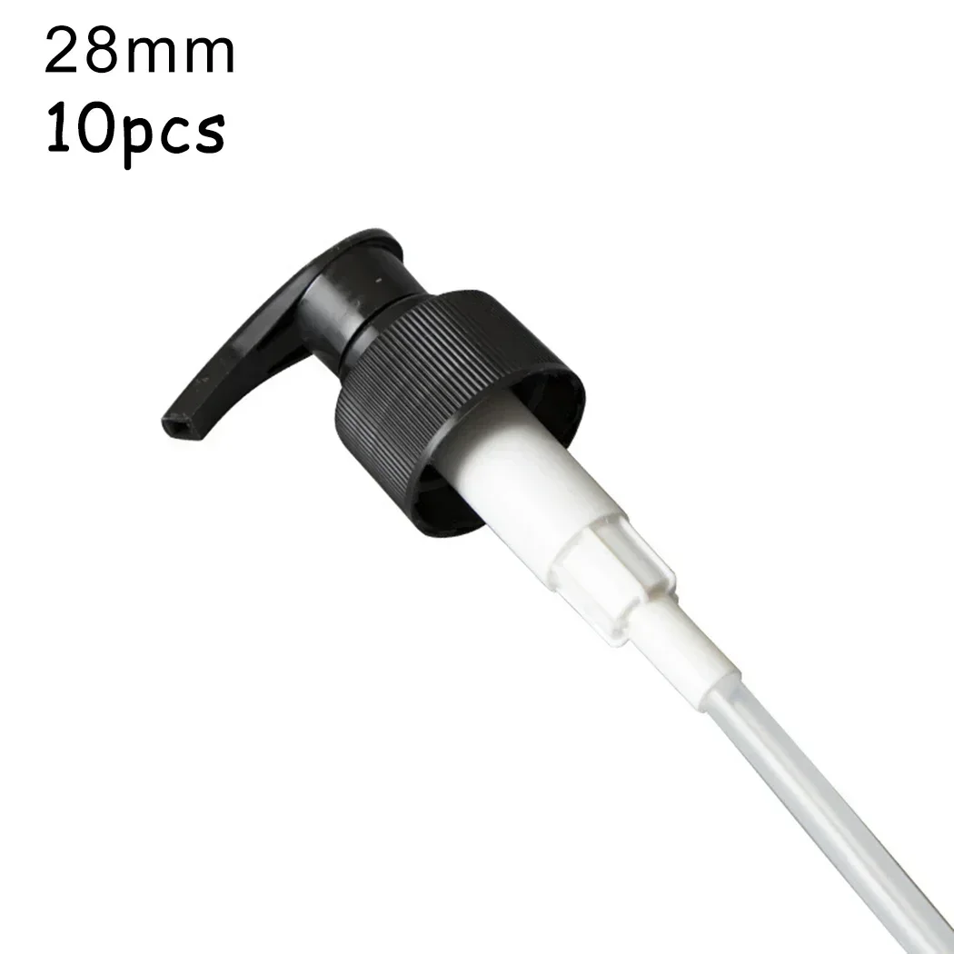 10PCS Bathroom Liquid Soap Dispenser Manual Replacement Lotion Shampoo Pump With Plastic Tank Tube For Bathroom Access 2