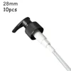 10PCS Bathroom Liquid Soap Dispenser Manual Replacement Lotion Shampoo Pump With Plastic Tank Tube For Bathroom Access 2