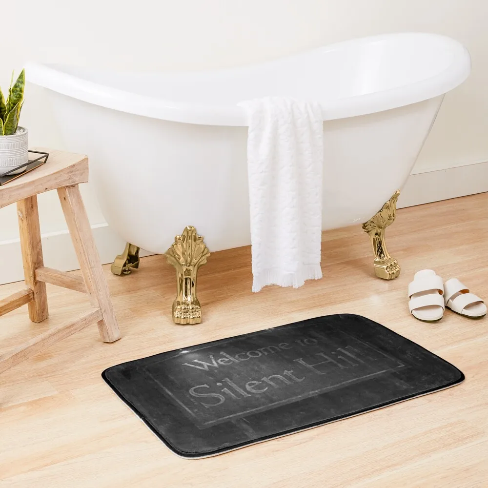 

Welcome to Silent Hill Bath Mat Bathroom Deco Bathroom Rug