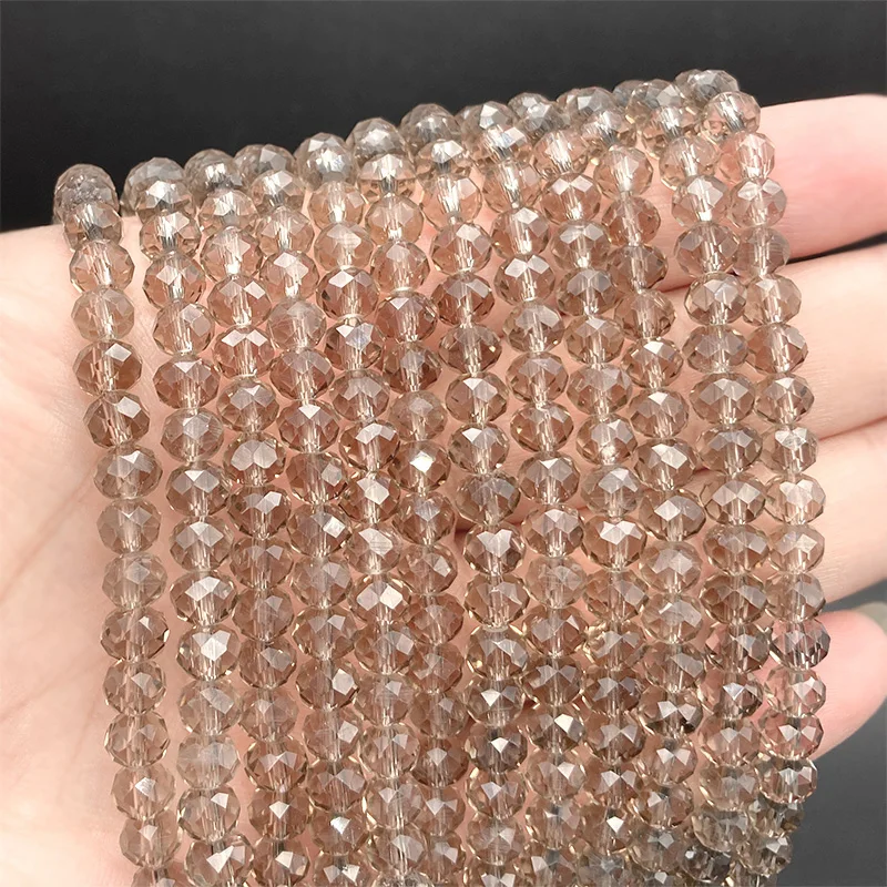 Vibrant Multicolor Faceted Crystal Beads