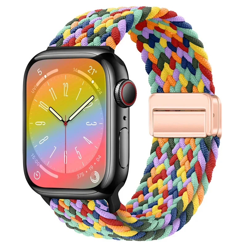 Nylon Braided Strap for Smartwatch - Versatile and Stylish Bracelet Band