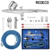 Precision Dual Action Airbrush 6ft Airbrush Hose 0.2/0.3/0.5mm Nozzles Needles for Painting Cake Decorating Model Art Tattoo 2