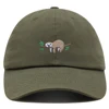 Sloth Baseball Cap  Embroidered  Animal Association Dad Hat  Cartoon Cute  Woman Summer Cotton Sun Hat Man Trucker Hats 5