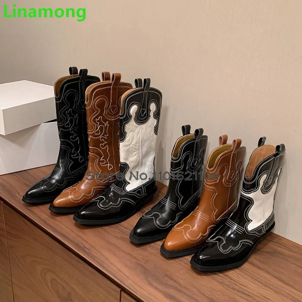 Black Thick Sole Lace-up Luxury Boots For Female Women 2024 Autumn New Round Toe Ankle High Solid Casual Fashion Cool Shoes