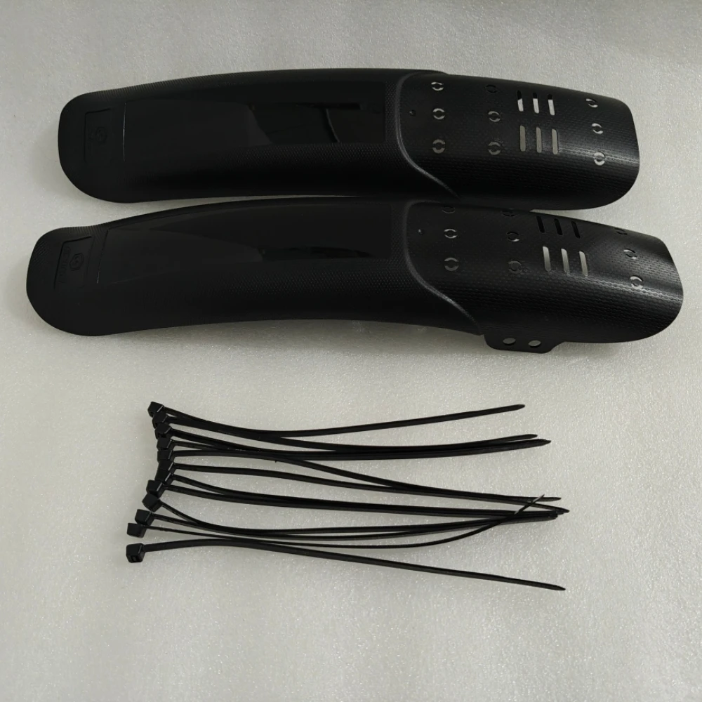 Bicycle Fender 2PCS cycling bike hard shell mudguard mountain bike front and rear extended universal mudguard