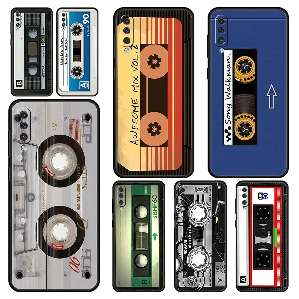 Retro Cassette Tape Design Phone Case Cover