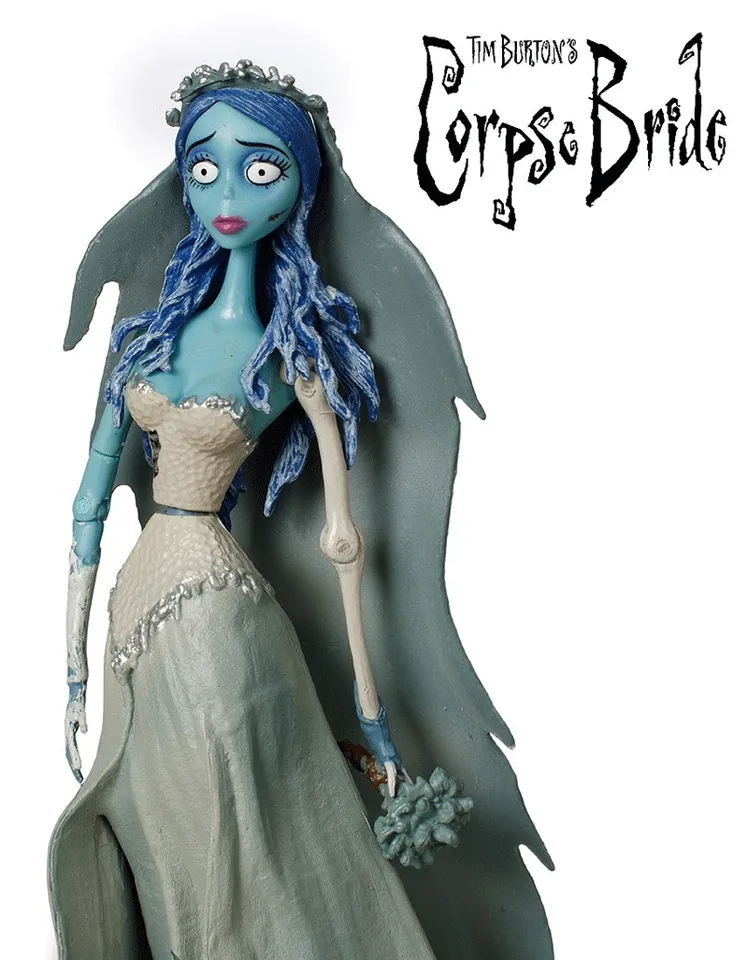 エミリー・コープスの花嫁ティム・バートム18 cm pvcフィギュア