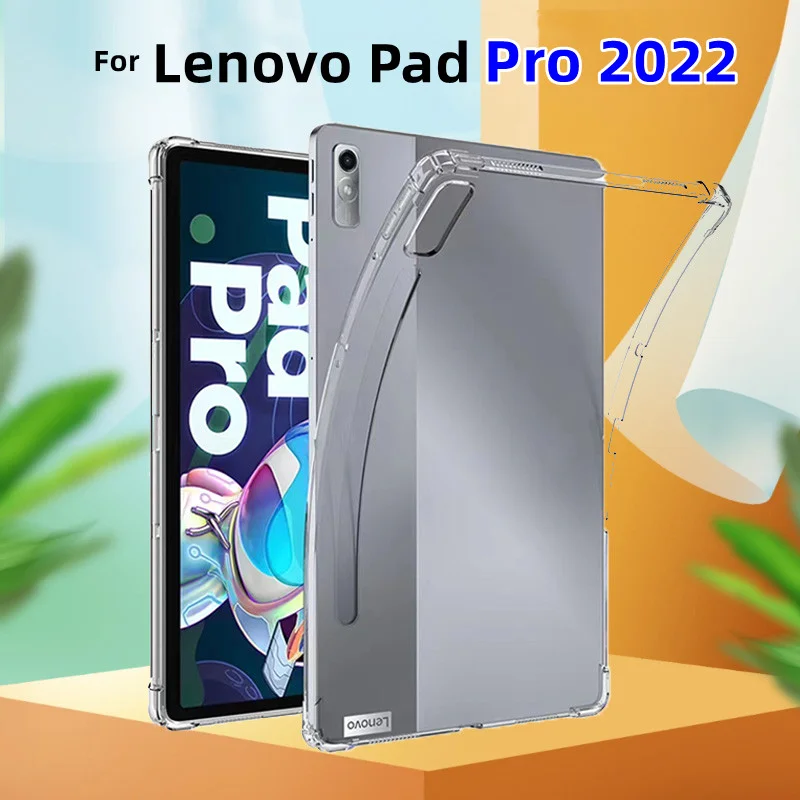 Capa de Silicone com Protetor de Tela para Lenovo Tab P11 Pro Gen Gen2 Xiaoxin Pad Tb138fc 2023