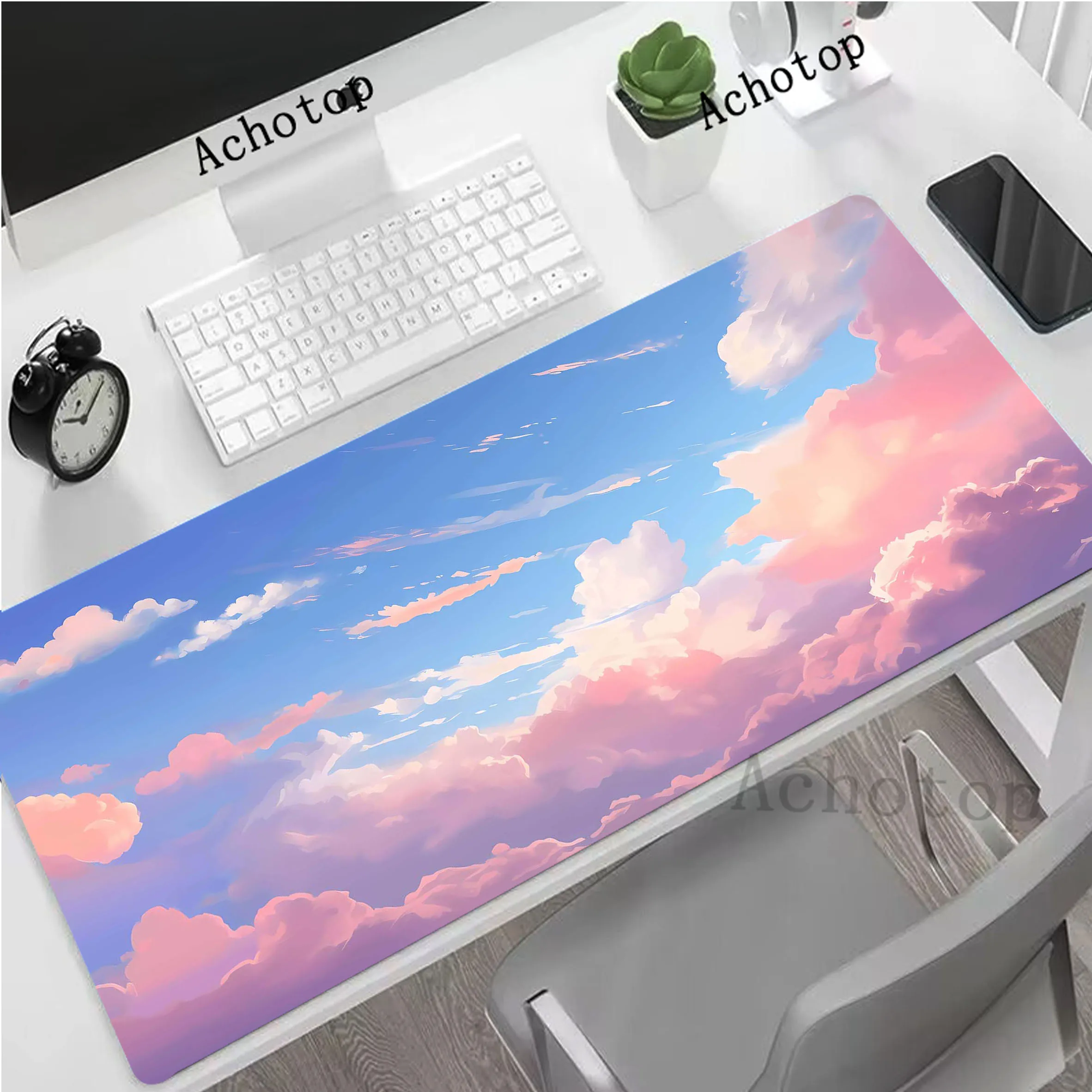 

Cartoon Cloud Pc Game Mousepad Large Anti-slip Mouse Pad XXL Gamer Mouse Mat Rubber Office Table Carpet Gaming Mats 900x400mm