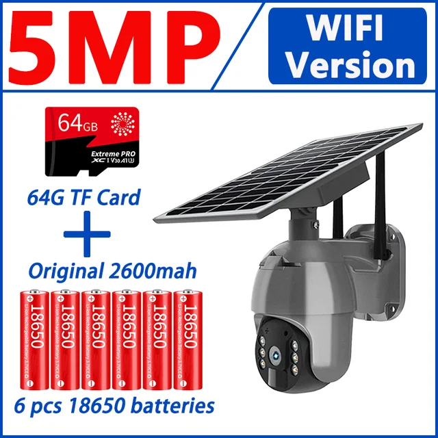 5MP WIFI Battery 64G