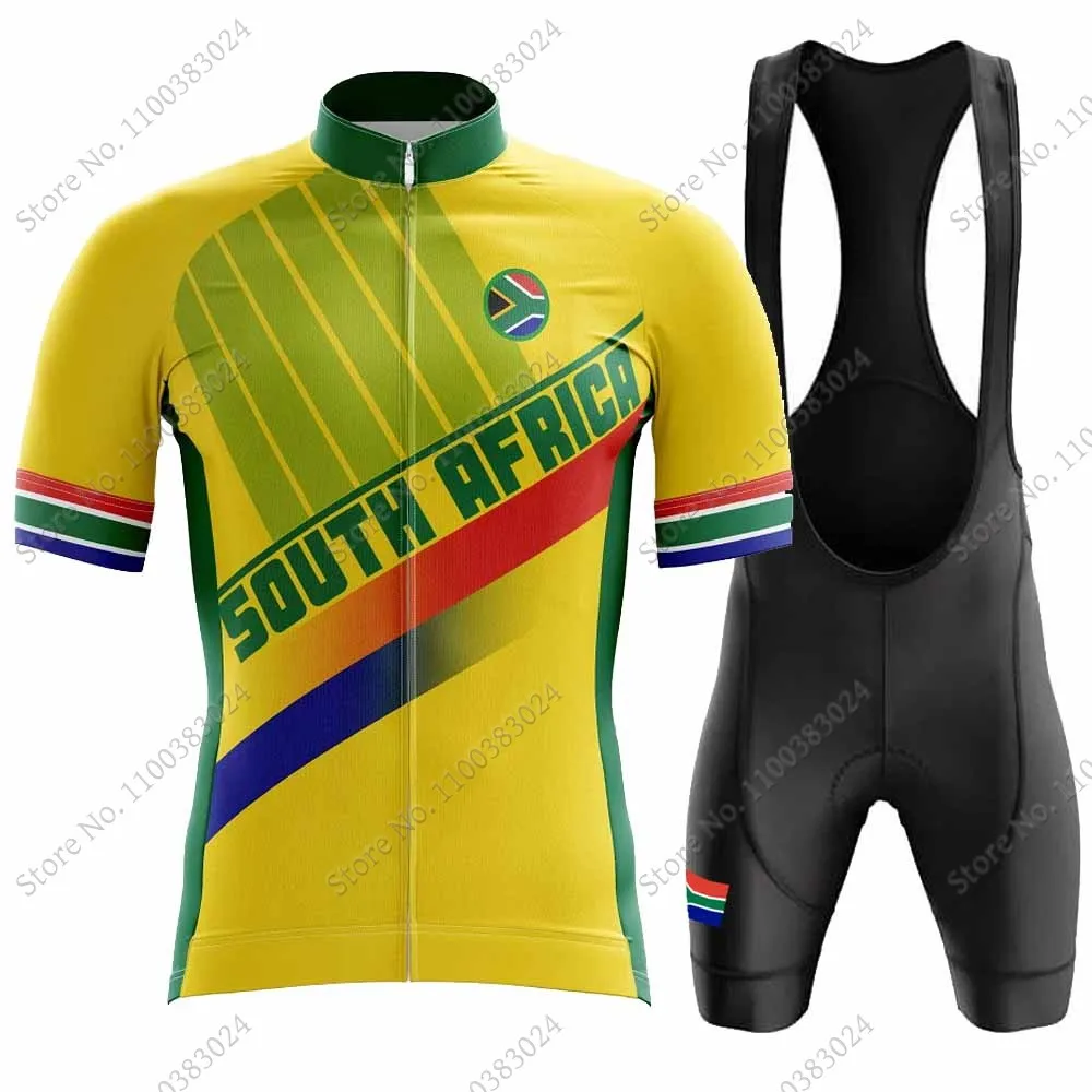 Description Picture 4 of itemSouth African Cycling Jersey 2023 Set Men Cycling Clothing Summer Road Bike Shirts Suit Bicycle Bib Shorts MTB Ropa Ciclismo