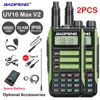 2PCS Baofeng UV16 Max V2 IP68 Waterproof Walkie Talkie High Power Ham CB Radio Upgrad Of UV9R UV5R Pro Two Way Radio 50KM Range 1