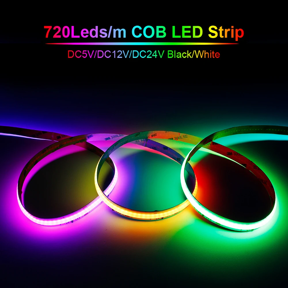 รูปสินค้า LED Strip ไฟยืดหยุ่น สีสันสดใส 24V