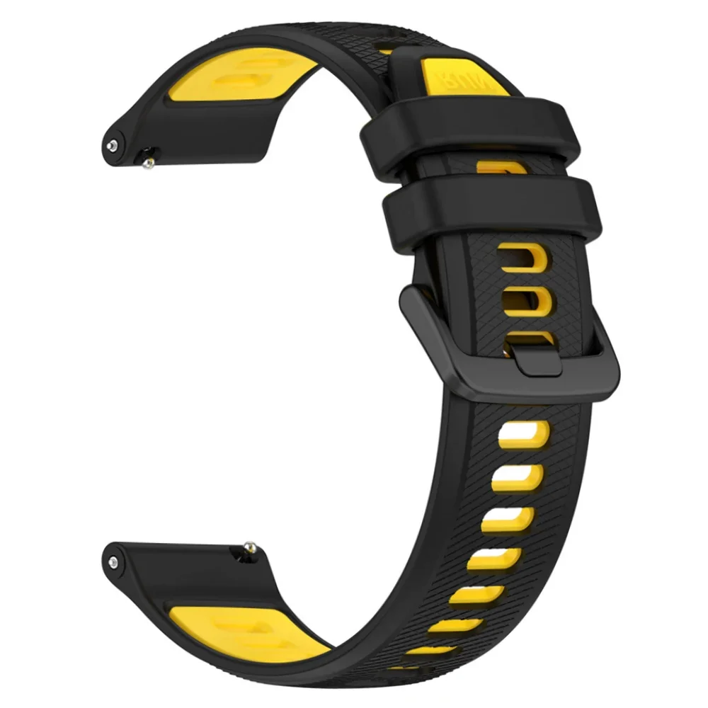 Versatile 22mm Soft Rubber Smart Watch Band - Premium Bracelet