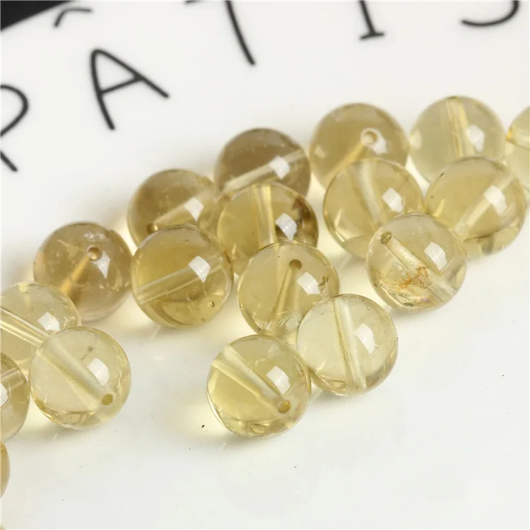 

Бусины Из Натурального цитрина и кристалла для изготовления ювелирных изделий