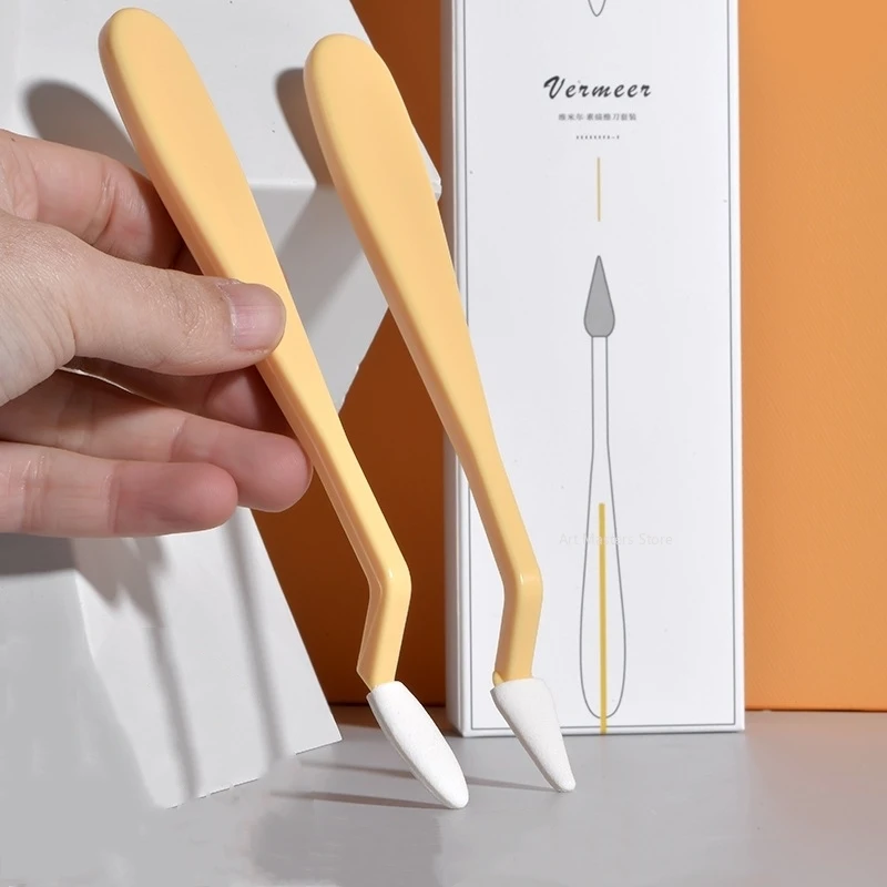 Sketch Rubbing Pen Set Matte Highlighter Shadow Sponge Eraser Pen Drawing Tools Sketching Erasers Student Supplies
