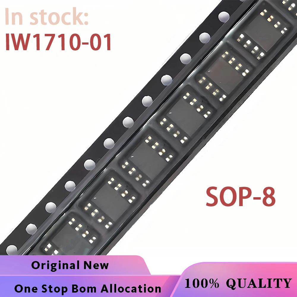 

(50-100PCS)100% New IW1710-01 (1710-01)SOP-8 Chipset