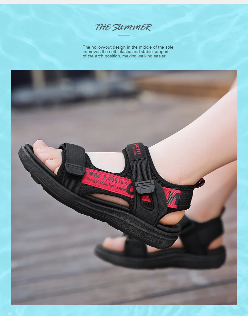 Sandal for girl Summer Kids Sandals Breathable Boys Sandals Soft Comfortable Children's Shoes Outdoor Beach Girls Lightweight Slippers girls shoes