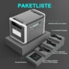 2400W 2600W Portable Power Station 2048Wh Lifepo4 Battery Solar Generator Fast Charging UPS Energy Storage Supply for Camping 2