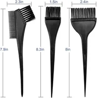 Kit de coloration capillaire 4 pièces, brosse pour teinture capillaire, outils pour kit de coloration capillaire – Ensemble d'outils de teinture professionnels – Parfait pour le bricolage et l'utilisation en salon 3