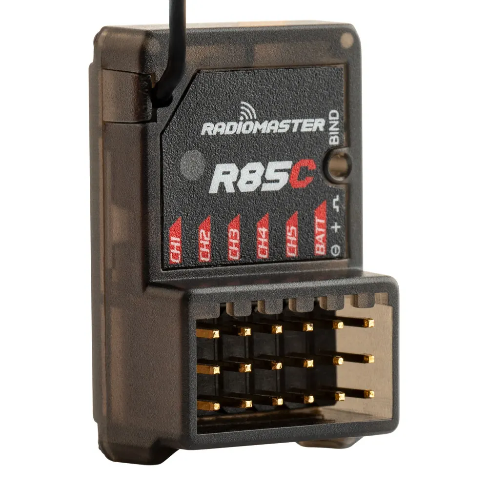 

Радиомастер R85C 5ch 2,4 ГГц 4in1мультипротокольная внешняя антенна PWM приемник