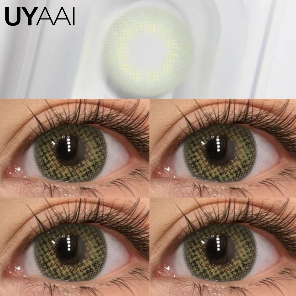 Natural Green Eye Contact Lenses