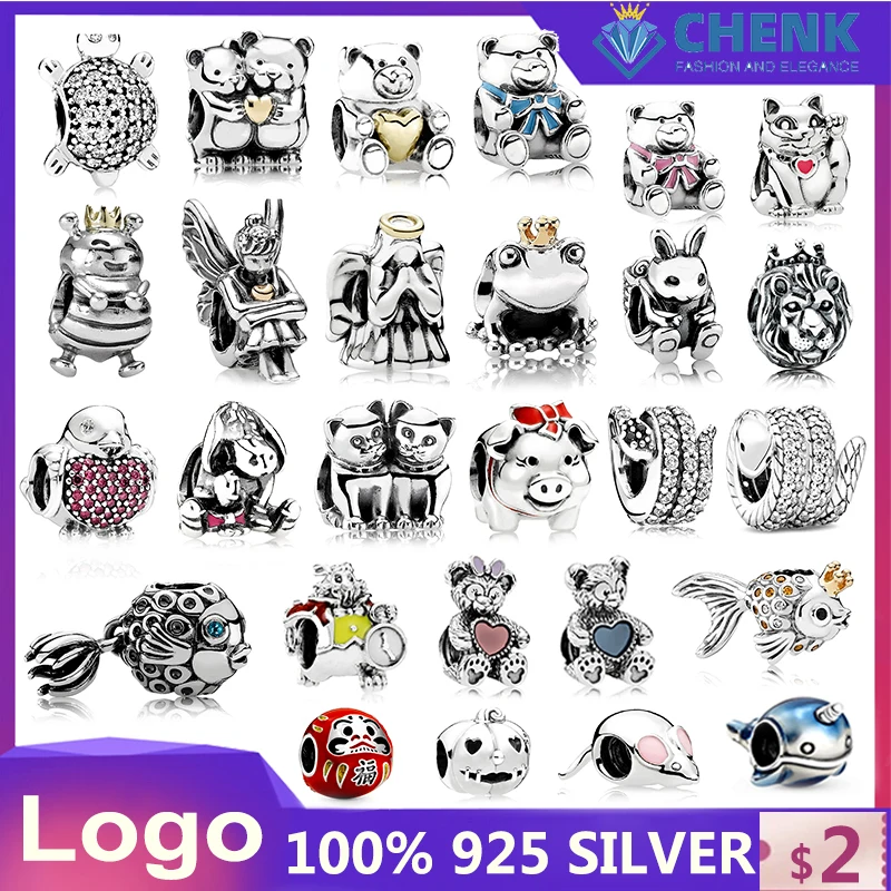 

B21 Ocean Series Animal Charms Collection 925 Sterling Silver Charm Chinese Factory Original Wholesale Charms For Jewelry Making