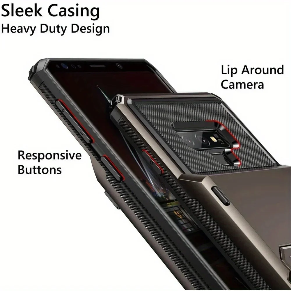 Galaxy Wallet Case with 4-Card Slots