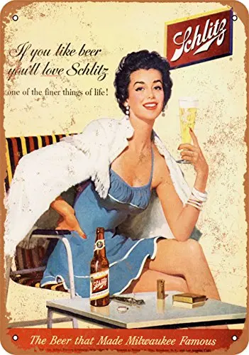 

Metal Sign - Schlitz Beer - Vintage Look