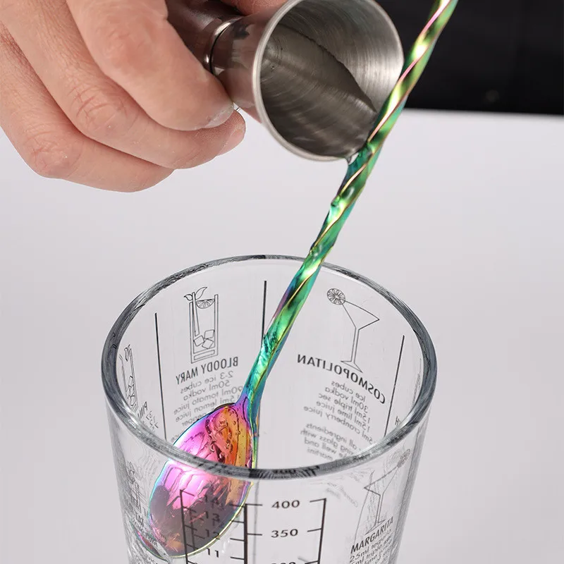 Stainless Steel Cocktail Spiral Spoons Drink Whisky Muddler Stirrer Twisted Bartender Mixing Spoon Bar Accessories cocktail spoon,cocktail stirrers