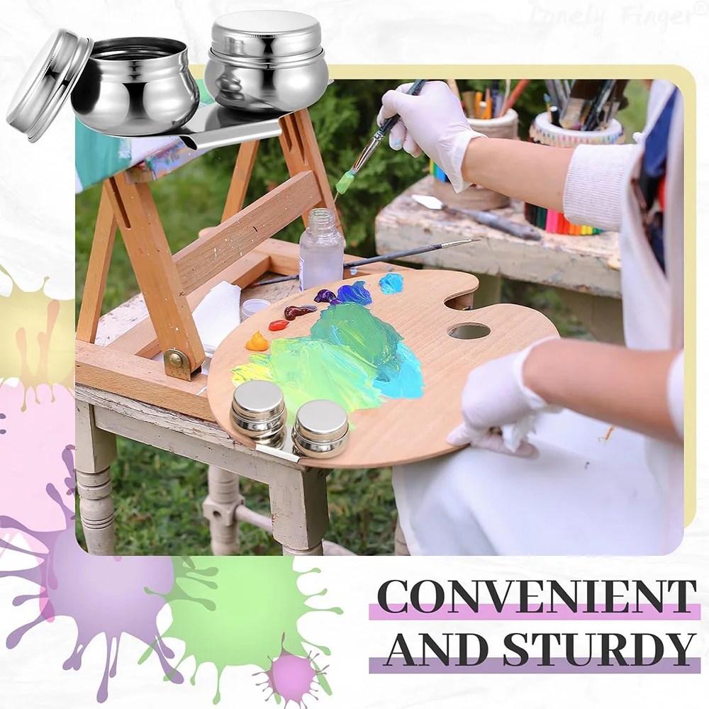 Stainless Steel Brush Cleaner Cup 5