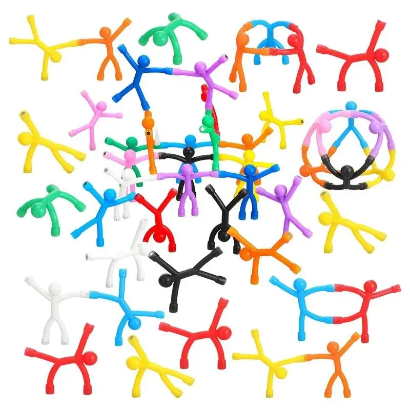 Magnetic Men Toys 3Pcs Novelty Funny For Children Adults Office Home Student Classroom Prizes