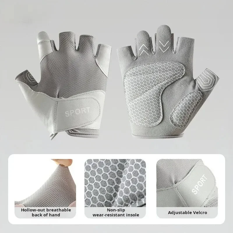 Workout Gloves with Excellent Grip Lightweight Gym Gloves for Weightlifting Cycling Exercise Training Fitness Rowing Unisex sport gloves