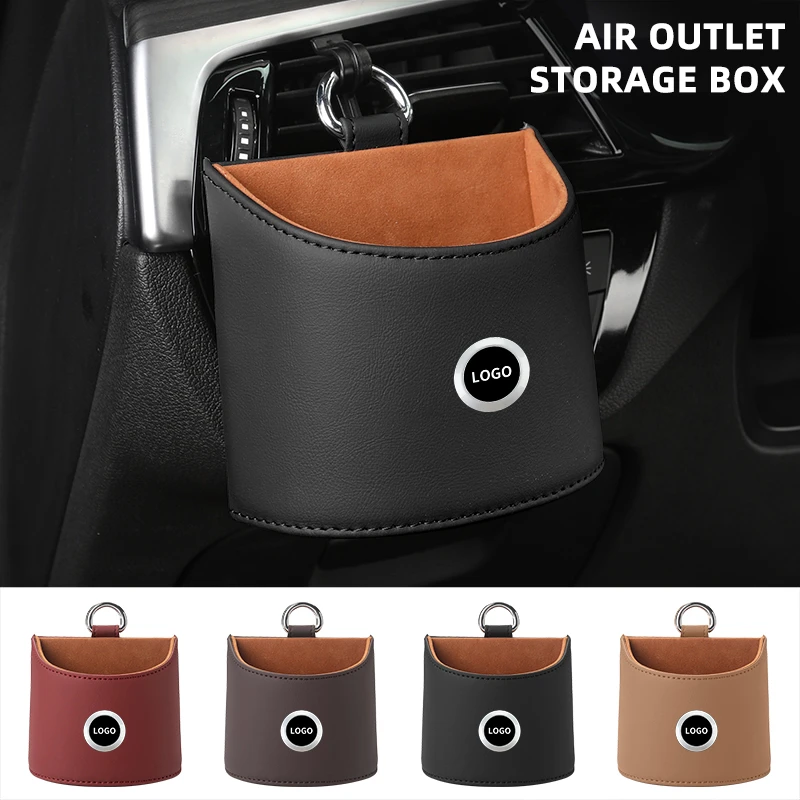 Car Storage Bag Air Vent Dashboard Hanging Organizer Box Phone Holder