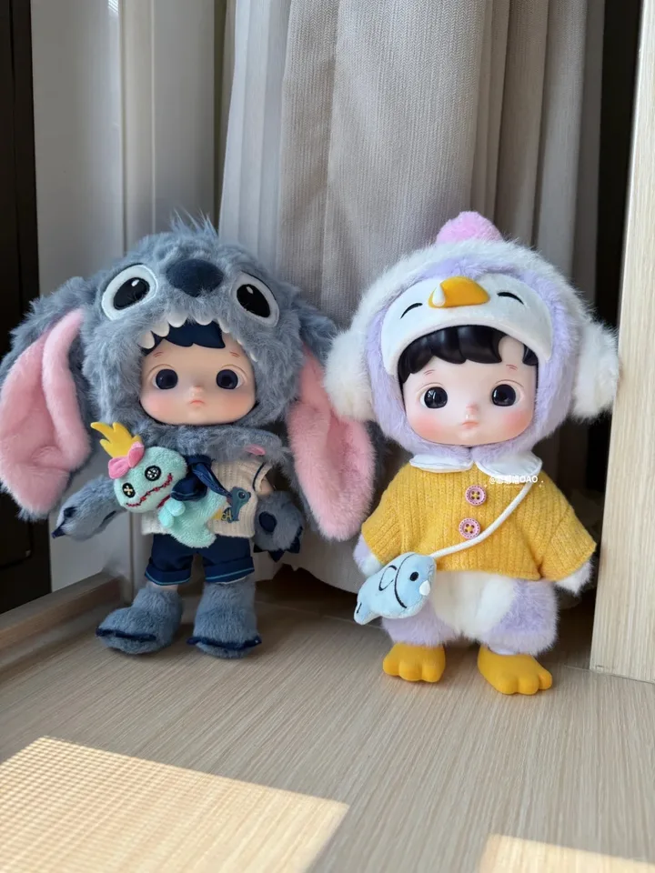 ぬいぐるみ Popmart Hacipupu Stitch 1/8 Figure HACIPUPU STITCH 1/8 Action Figure - POP MART (Japan)