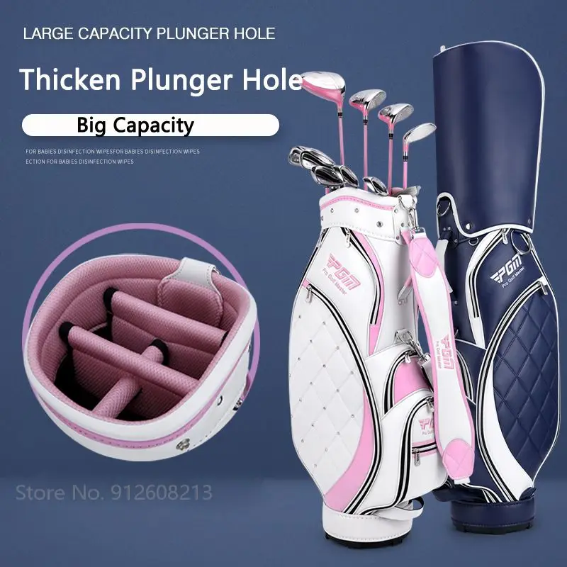 Golf Caddy Bag PG Golf Bag Golf Rod Cart Bag Women's Convenient Wheel Bag -  AliExpress