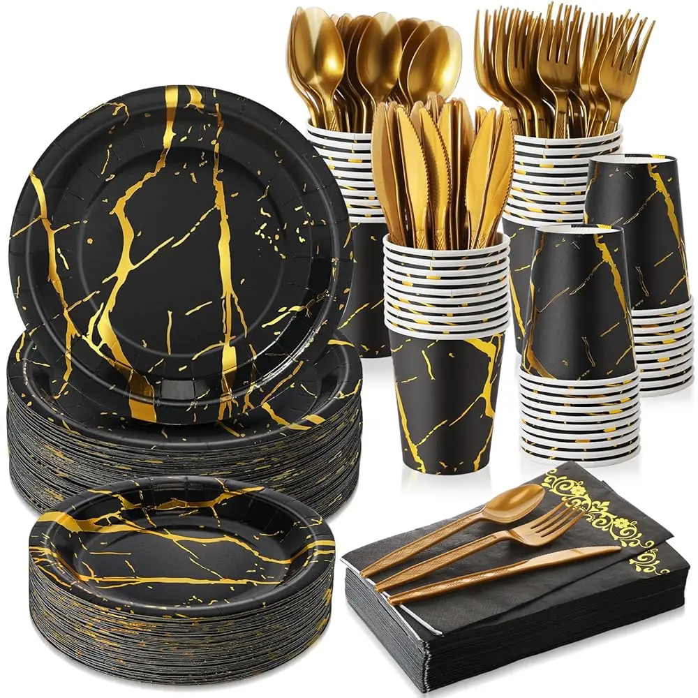 Black Gold Party Set 1