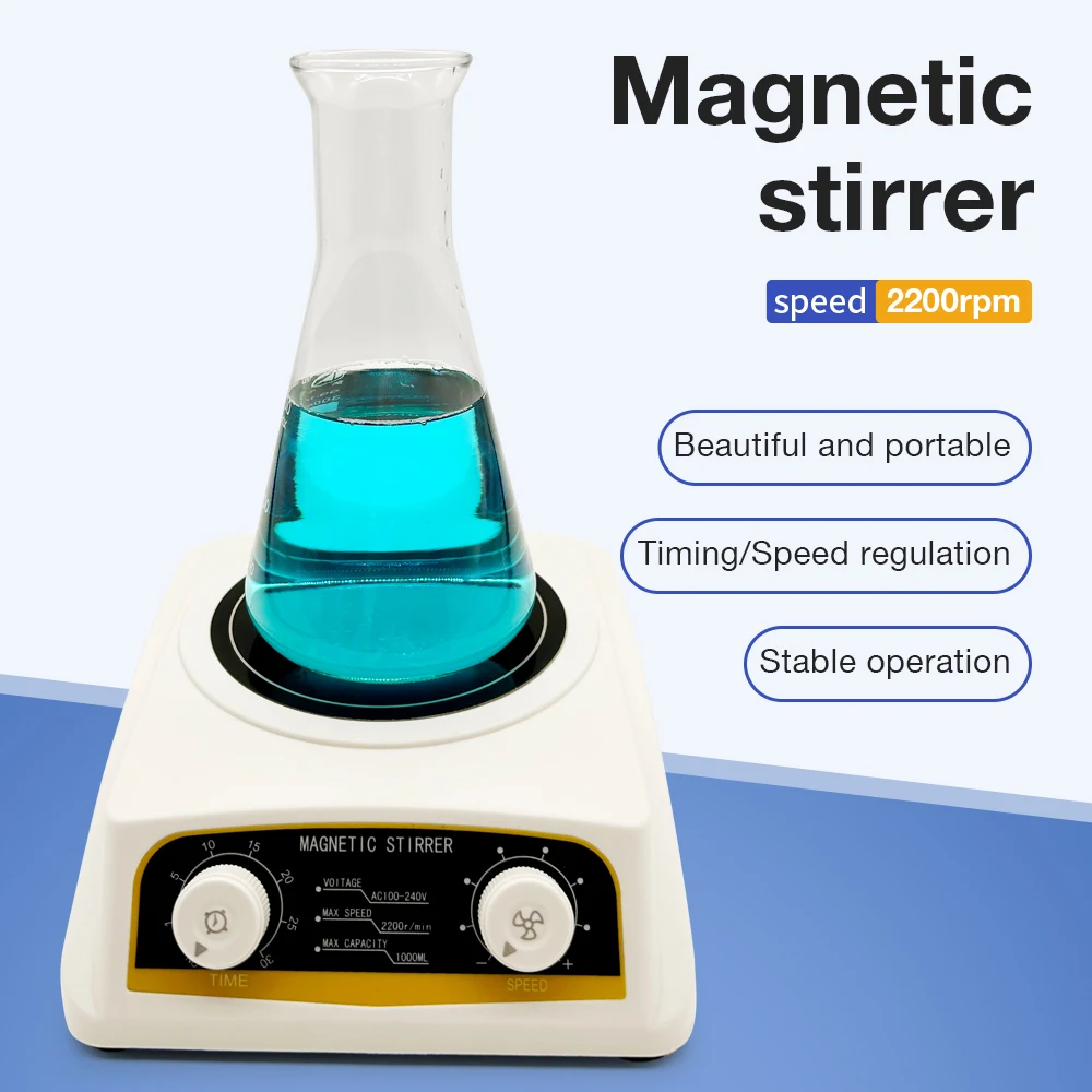 C2 Magnetic Stirrer Mini Laboratory Supplies with 10 000 rpm