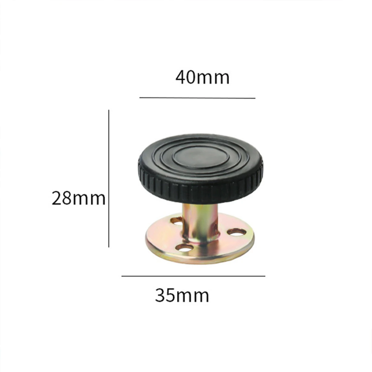 1Pc Adjustable Threaded Bed Frame Holder Anti-Shake Tool For Bed Telescopic Support For Room Wall