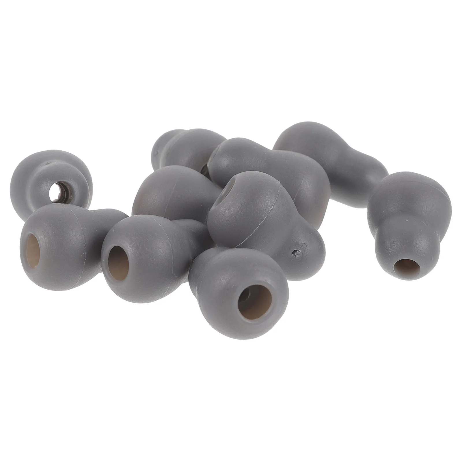10pcs Stethoscope Earplugs Gourd Soft Earbuds Pvc Material Lightweight Sound Delivery Quality Inspection Hospital Clinic Health