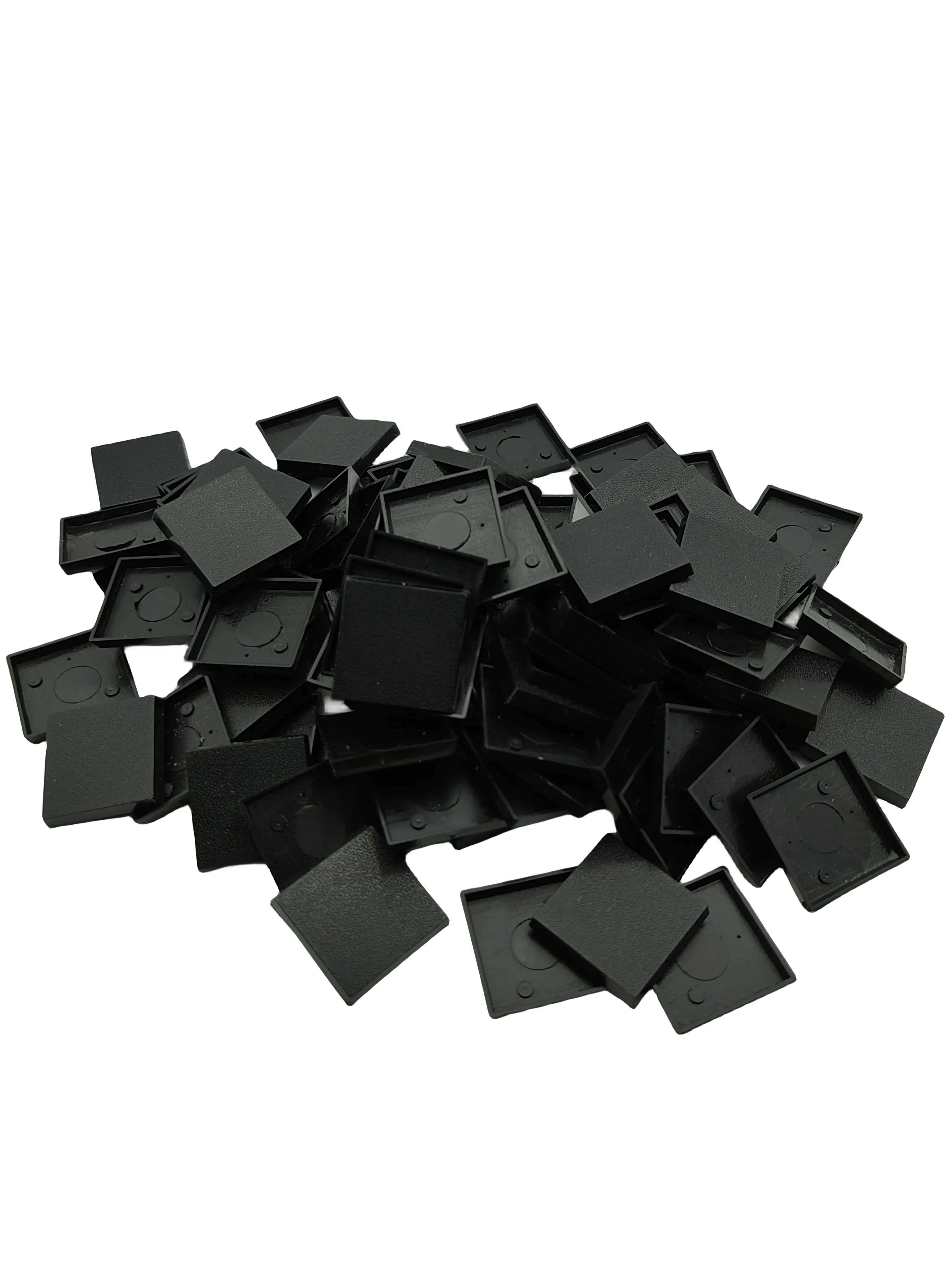 25mm(Actual 24.3mm) Square Bases For Miniature Wargames Table Games 25MM Base