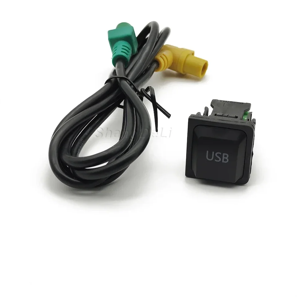Spina e cavo interruttore USB + AUX per VW Passat B6 B7 RCD310 RCD510