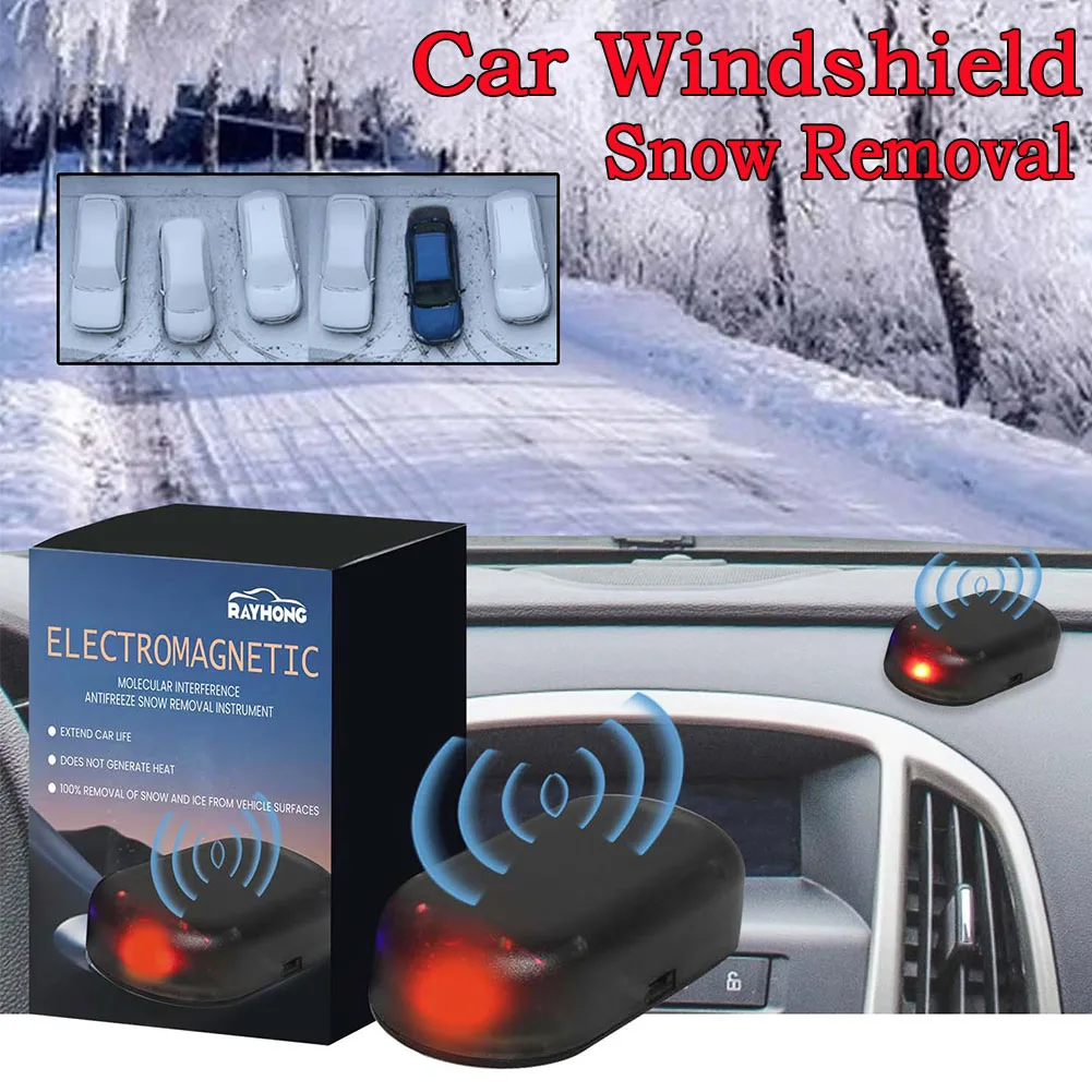

Winter Antifreeze Car Instrument Windshield Snow Removal Car Window Glass Microwave Deicing Electromagnetic Interference Antiice