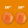 Inflatable Basketballs 16 inch, Beach Balls for Sports Themed Birthday Parties, Beach Pool Party Toys,Summer Game,Favors for Kid 4