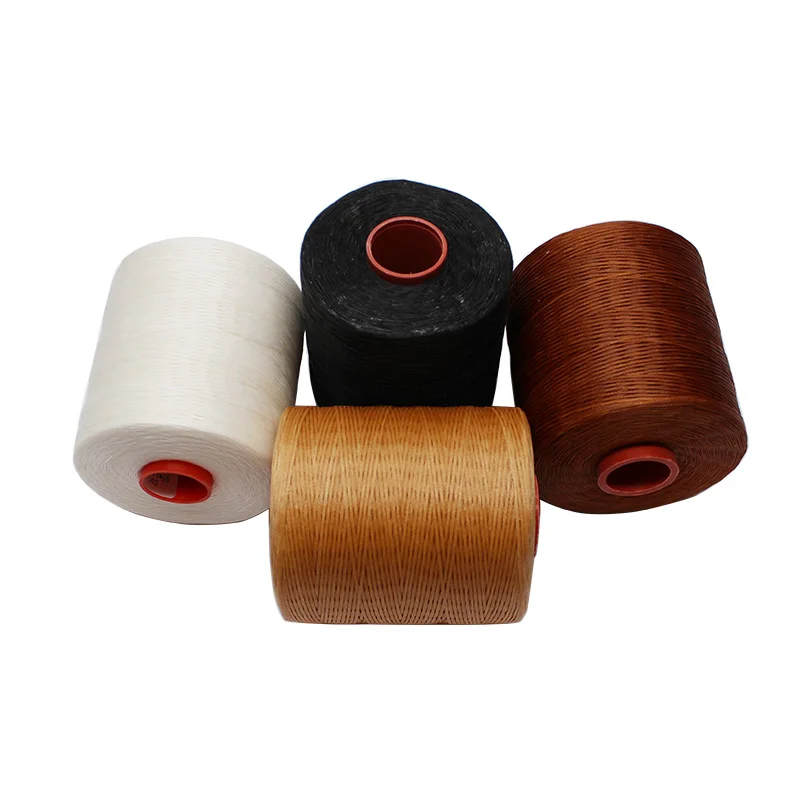 

680m 210D 0.7mm Beading String Thread Flat Waxed Stitching Cord Polyester Leather Sewing Beading String For Handmade DIY