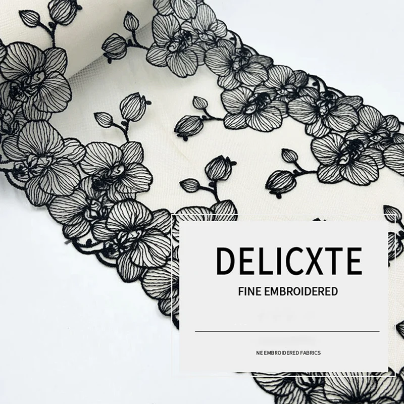 양면 수 놓은 레이스 트림 그물 자수 얇은 명주 그물 레이스 패브릭 메쉬 DIY 레이스 봉제 패브릭 브래지어 공예 란제리 바늘 작업