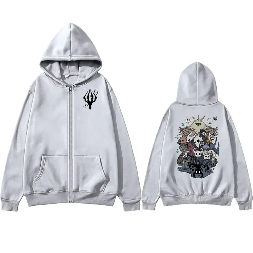 Hollow Knight Sweat à Capuche Coréen Ulzzang Grunge Y2k Esthétique