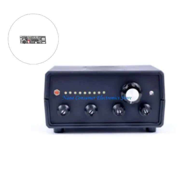 G7NE Doppeleingang FM-Transmitter, Mikrofon, externer Höranschluss, 5-V-Stromversorgung für stabiles Frequenz-Rundfunksystem – Detail 10
