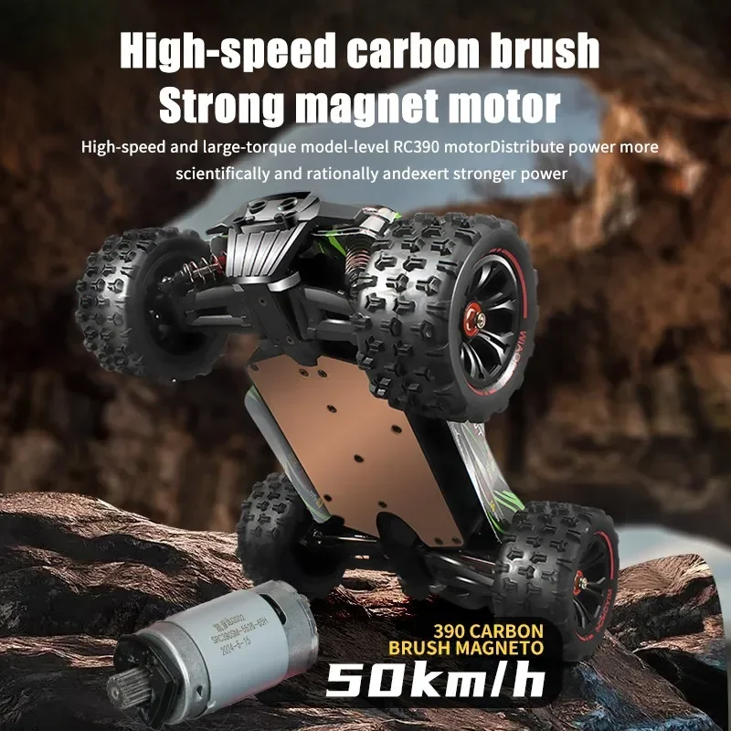 Voiture RC 85KM/H 9522PRO 2 Batteries - Tout Terrain